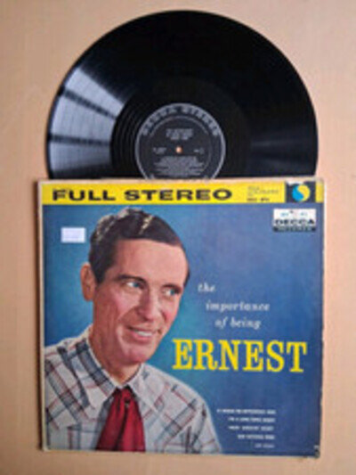 Ernest Tubb. The Importance Of Being Ernest. Lp In VGC. 1959