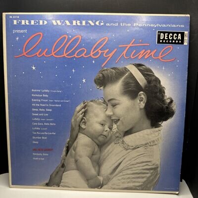 Fred Waring and The Pennsylvanians Present Lullaby Time VINYL LP ALBUM VG+