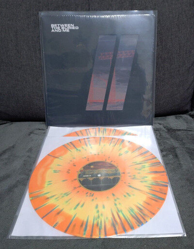 Colors II - Between the Buried and Me - Orange Yellow Blue Splatter Vinyl Record