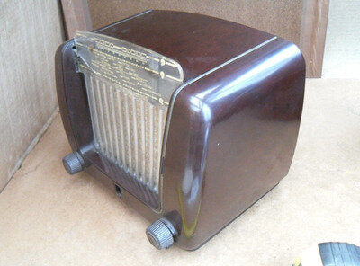 VINTAGE PHILIPS PG 290U BAKELITE VALVE RADIO KNOB