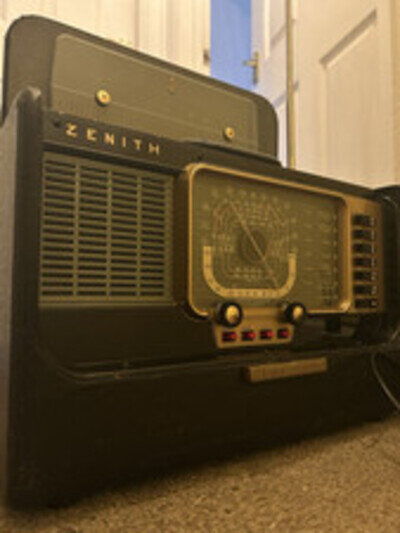 Zenith Transoceanic H500 Vintage Valve Radio.