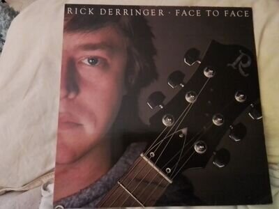 Rick Derringer - Face To Face - Orig 12" Vinyl LP - SKy84462 1st UK - 1980 Ex