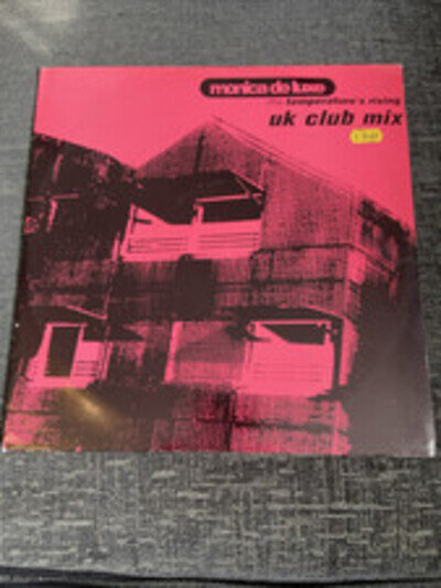MONICA DE LUXE The Temperature's Rising 1991 UK 12" vinyl single original