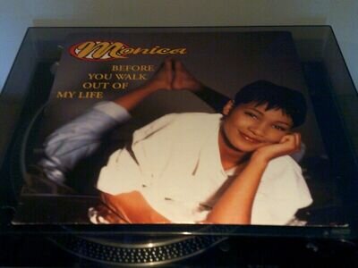 Monica - Before You Walk Out Of My Life - 12" Vinyl (1996) *HEAR it HERE*