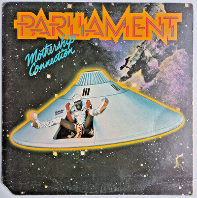 Parliament LP "Mothership Connection" Original US Press 1975 Casablanca Ex