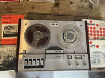 Tape Recorder Philips 4307 4 track reel to reel