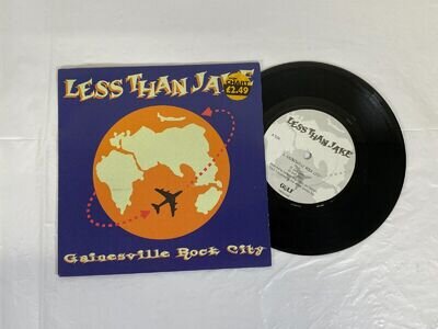 Less Than Jake Vinyl Single Gainesville Rock City 7HOLE048 2001 3 Track 7" Ska