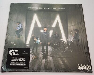 Maroon 5 It Won't Be Soon Before Long LP Vinyl Record 2016 Interscope Gatefold