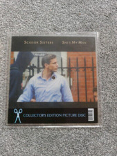 SCISSOR SISTERS She's my man 7" cut-out picture disc single