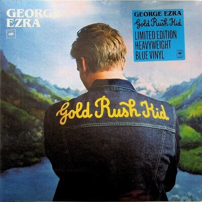 GEORGE EZRA- Gold Rush Kid LP (NEW Limited BLUE Coloured Vinyl 2022) + Booklet