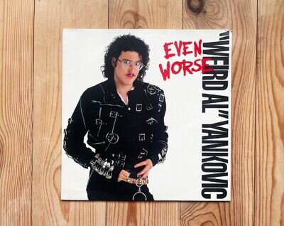 Weird Al Yankovic - Even Worse (1988) vinyl album in excellent condition