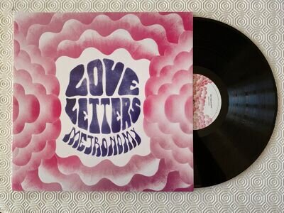 RARE METRONOMY 12" LP - LOVE LETTERS *MINT WITH MINT CD*