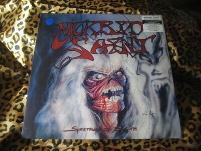 MORBID SAINT spectrum of death BLUE VINYL LP sabbat kreator sodom razor
