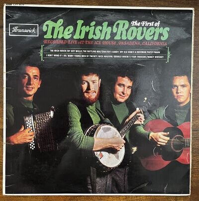 The Irish Rovers "The First Of" UK Vinyl LP Brunswick Mono LAT 86 VG