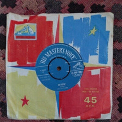 The Outlaws- Ku Pow/Last Stage West 45rpm Joe Meek UK Orignal Rock And Roll