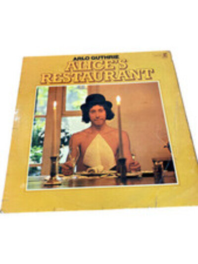 Arlo Guthrie Alice's Restaurant Vinyl Record LP