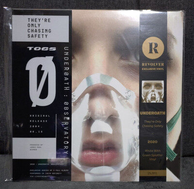 Underoath - They're Only Chasing Safety - Green Marble Vinyl Record - Revolver