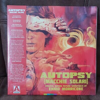 Ennio Morricone Autopsy Orange Marbled Vinyl