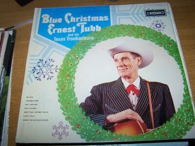 LP/ ERNEST TUBB/BLUE CHRISTMAS 1964 (1980s UK STETSON STEREO