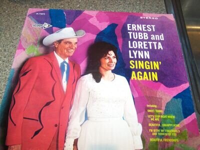LP/ ERNEST TUBB & LORETTA LYNN /SINGIN AGAIN ( 1960s ORIGINAL USA DECCA STEREO