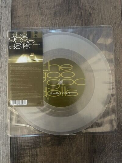 The Goo Goo Dolls - Better Days Vinyl Single 7" Clear vinyl New Unplayed