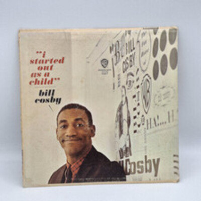 Bill Cosby I started Out As A Child 1964 Vintage Vinyl LP Record Warner W1567