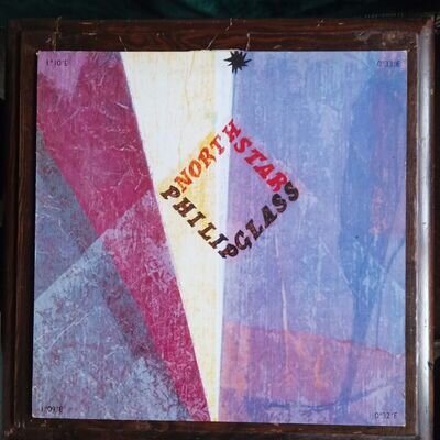 PHILIP GLASS NORTH STAR LP VIRGIN OVED151 A1/B1 V.G+ /V.G+ PLAYS SUPERB