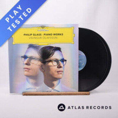 Philip Glass Piano Works 180G Gatefold Double LP Vinyl Record 479 7258 - NM/EX