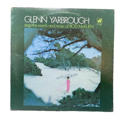 Glenn Yarbrough sings the words and music of Rod McKuen - 12" Vinyl Album