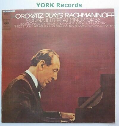 72940 - VLADIMIR HOROWITZ - Plays RACHMANINOV - Excellent Condition LP Record