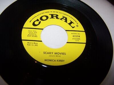 Monica Kirby - Scary Movies/Johnny Trouble - Coral 6238 - 1963
