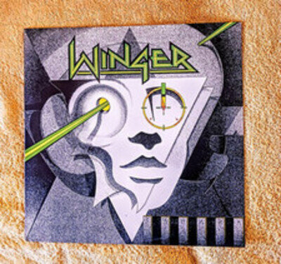 WINGER. DEBUT RELEASE LP VINYL ALBUM 1988 ATLANTIC RECORDS VINTAGE Vnm Cex+