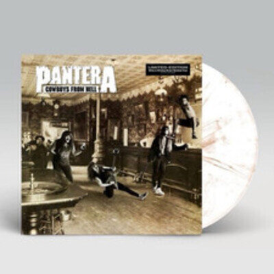 Pantera - Cowboys From Hell Limited White & Brown Vinyl LP New Sealed