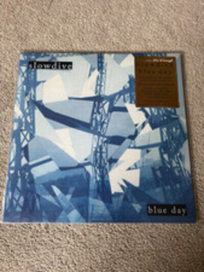 Slowdive Blue Day White Marbled Vinyl Sealed Mint