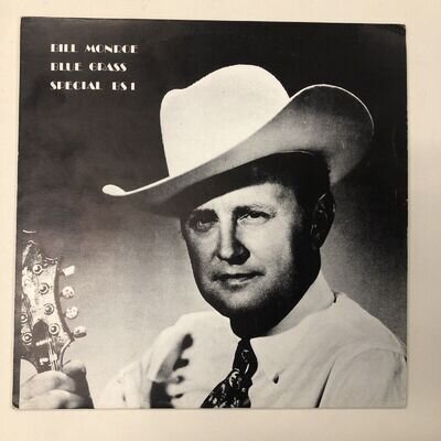 Bluegrass LP BILL MONROE Blue Grass Special BS 1 France Recorded 1950-1954
