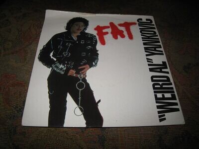 WEIRD AL YANKOVIC FAT USED EIGHTIES COMEDY POP 7" UK VINYL SINGLE.