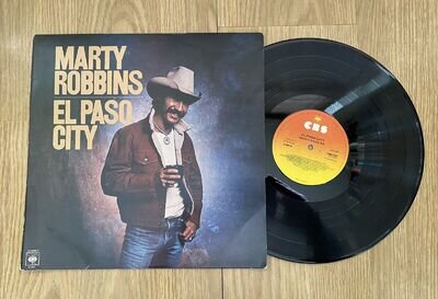 Marty Robbins El Paso City Vinyl LP Record 1976 CBS 81561