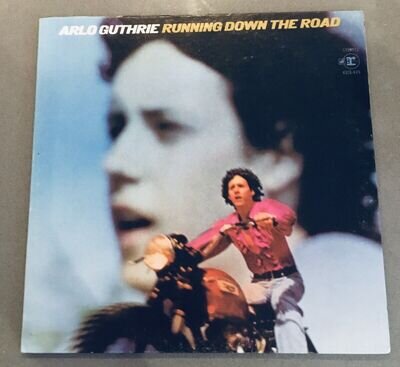 Arlo Guthrie- Running Down The Road 12” Lp Vinyl