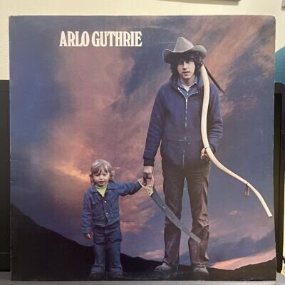 Arlo Guthrie” Arlo Guthrie” 1974 UK 12 Inch Vinyl LP VG+/VG+