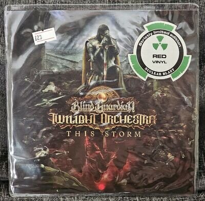 Blind Guardian Twilight Orchestra This Storm 7" Vinyl Limited Edition Red Vinyl