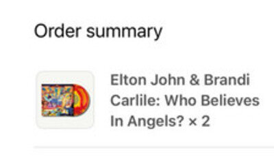 ELTON JOHN & BRANDI CARLILE WHO BELIEVES IN ANGELS? BLOOD RECORDS PRESALE ✅