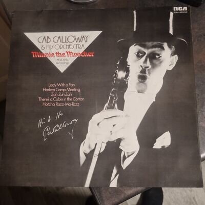 Cab Calloway & His Orchestra - Minnie The Moocher: 1933-1934 Recordings, LP,