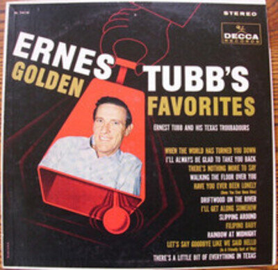 Ernest Tubb And His Texas Troubadours - Ernest Tubb's Golden Favorites, LP, (Vin