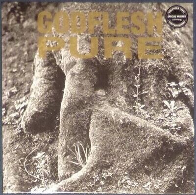Godflesh - Pure on White with Black pinwheel vinyl.