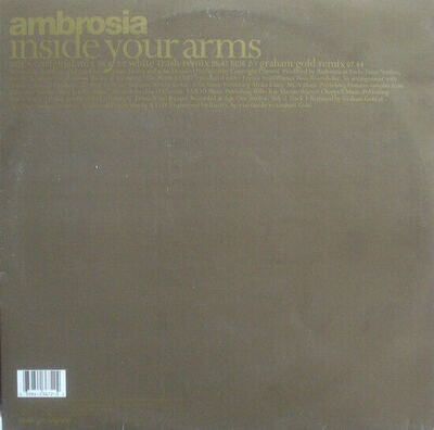Ambrosia - Inside Your Arms - Used Vinyl Record 12 - B1362z