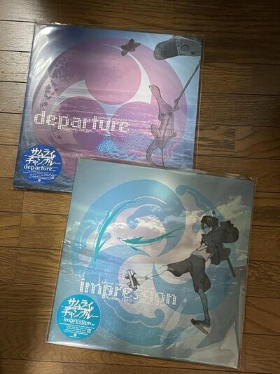 Samurai Champloo Music Record Nujabes Departure Impression Vinyl 2LP Set New