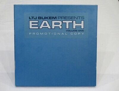LTJ Bukem - EARTH Volume One PROMO 5 x 12” Vinyl BOXSET - UNPLAYED