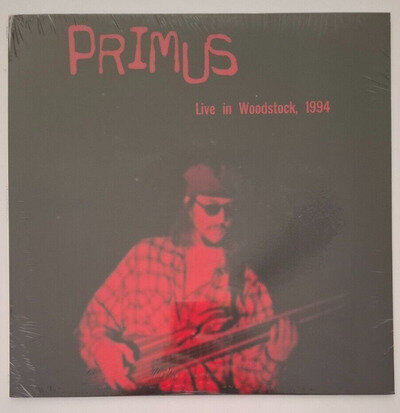 Primus - Live in Woodstock, 1994 ~ Rare UK Vinyl LP Record 2021 RLL061