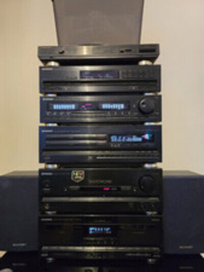 Pioneer 360z Z Series Stereo Stack HiFi Separate System Speakers Turntable