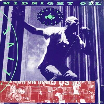MIDNIGHT OIL - 'SOMETIMES (LIVE) (1992 7'' 45)'.